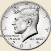USA 1/2 dollár '' Kennedy '' 2015 UNC !